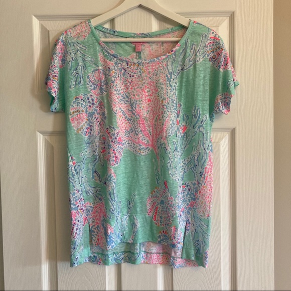 NWT Lilly Pulitzer Mikela top - Picture 2 of 4
